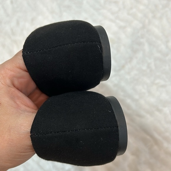 Bamboo the point pearl bow classic black noir slip on flats new without box - Picture 6 of 9